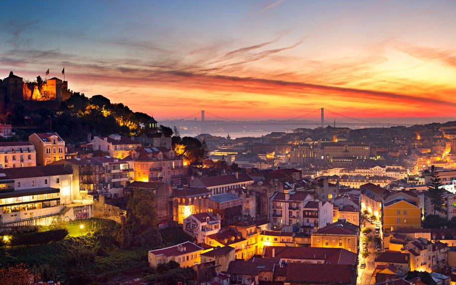 Silvester in Lissabon